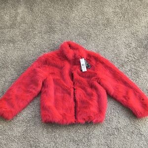 Men's Reason Brand Faux Fur Jacket Size Large